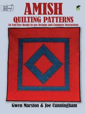cover image of Amish Quilting Patterns